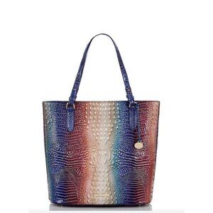 NWT Brahmin Ombre Melbourne Collection Summerlight Ezra Abigail Tote Bag